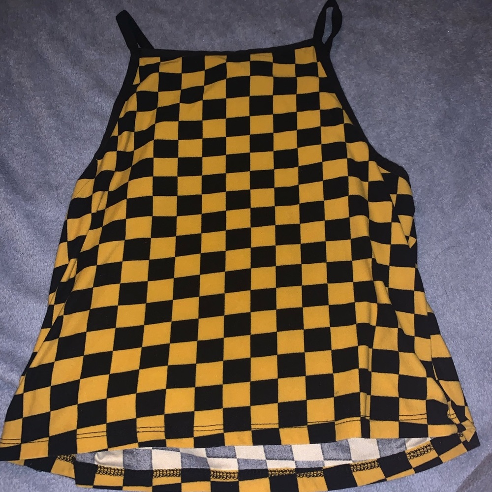 Checkered Tank Top